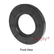 6x14x4mm Nitrile Rubber Rotary Shaft Oil Seal Springless Design VC Style