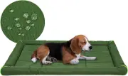 Oxford 900D Waterproof Dog Bed for 36" Metal Crates, Green