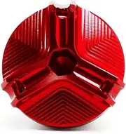 Compatible With 900 RS Z650 Z800 Z400 Z1000 R SX Z125 V650 1000 X300 CNC Motorcycle Engine Oil Filler Cap Oil Plug Cover(Red)
