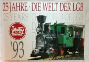 LGB 25 JAHRE DIE WELT DER 1993 CALENDER