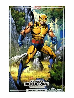 X Lives of Wolverine #1 Bagley Trading Card Variant
