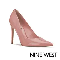 在飛比找ETMall東森購物網優惠-NINE WEST FRESH 尖頭漆皮高跟鞋-玫瑰粉