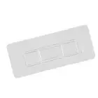 6PCS Shower Caddy Adhesive Hooks Resin Patch Clip Rack For Bathroom Tissue AU
