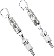 2 Sets Pedal Springs for Shelf Drums 2 Piece Springs 2 Piece Hooks 2 Piece Hanger Blocks,Stainless Steel Spring Percussion Hardware Components,Bass Instrument Parts,Bass Drum Pedal Spring