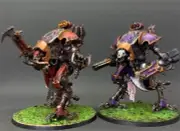 War Dog Karnivores Armies of Chaos Chaos Knights Warhammer 40K Presale Painted