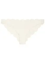 Marysia Antibes Scalloped Bikini Briefs - White - L (UK 14 / L) L (UK 14 / L)