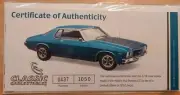 1/18 Holden HQ Monaro GTS, COA Only, Classic Carlectables