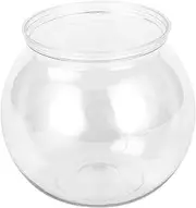 Fish Tank Clear Container - Round Clear Fish Bow | Leakproof Transparent Aquarium | Unbreakable Bubble Ball Vases for Party Decor, Carnival Games, Candy, Table Centerpiece