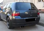 Exclusive Red Smoked Clear Tail Ligths Rear Lamps assembly For VW Golf IV MK4 HB (for: Volkswagen)