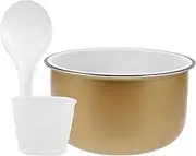 CLISPEED Replacement Rice Pot Non Stick Pot Liner for Rice Cooker Aluminum Alloy for Soup Cake