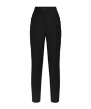Dolce Gabbana Tailored Gabardine Tuxedo Pants IT40,IT44,IT42 black