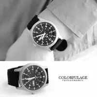 在飛比找樂天市場購物網優惠-手錶 型男軍用帆布腕錶 搭戴SEIKO精工VX43石英機芯 