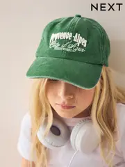 Green Slogan Baseball Cap (1-16yrs) (AK1460) | $15 - $24