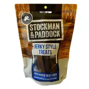 JERKY STYLE DOG TREATS WITH AUSSIE BEEF LIVER AUSTRALIAN CHEWS BULK 500G - 2KG
