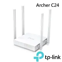 在飛比找Yahoo奇摩購物中心優惠-TP-Link Archer C24 AC750 雙頻wif