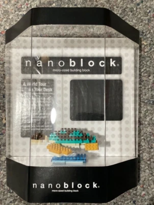 Sea turtle Nanoblock building block in store display unit