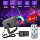 Party Laser Lights Disco Ball Light LED RGB Stage Light Strobe Laser Projector