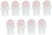 TOPPERFUN 9pcs Roller Ball Replacement Inserts for Essential Oil Bottles Durable Practical Material Rollers for Consistent Even Application Easy to Assemble Oil Bottle Accessories
