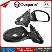 TYC Pair LH+RH Electric Door Mirror Ford Falcon XH Ute / Panel Van 1996-1999 (for: Ford)