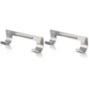 Set of 2 Wall-mounted Ironing Board Hanger Household Hanging Hook