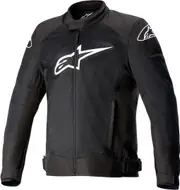 Alpinestars T-SP X Superair Motorcycle Textile Jacket, black-white, Size 2XL for Men Black White