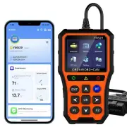 OBD2 Scanner Diagnostic Tool with Bluetooth, Code Reader for Cars, Trucks, Al...