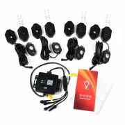 LED Neon Rock Lights 4 Pods With Bluetooth App Control, Timing & Music Mode