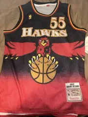 Dikembe Mutombo Atlanta Hawks Vintage Mitchell & Ness Swingman Jersey Mens L