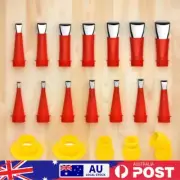 22Pcs Integrated Rubber Nozzle Tool Kit 14 Piece Rubber Nozzle Tool with 5 Base