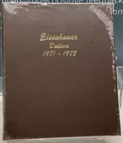 Dansco Coin Album #7176 Eisenhower (Ike) Dollars 1971-1978 No Proofs NEW SEALED