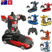 Transformers RC Remote Control Lamborghini Bugatti Vehicle Car Robot Truck Toy