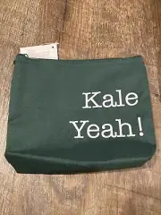 Kale Yeah! Snack & Go Pouch Reusable, Thirty-One, Kale-ing It-Brand New!
