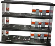 1:64 Parking Lot Display Case Storage Box Layout 3 Tiers Diorama Backdrop Collectibles Vehicle Scene Toy for Doll Diecast Car