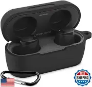 JIB True Case Cover Replacement for Skullcandy Jib True Wireless Earbuds, Bla