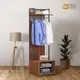 WAKUHOME 瓦酷家具Mark集成木工業風2尺開放式衣櫃(雙拉籃設計)B001-742A (7.1折)