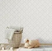 RoomMates RMK12137RL Rose Lindo Beige Agave Peel and Stick Wallpaper
