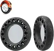 Electric Scooter Tires 10x2.125 Explosion-Proof Honeycomb Tires Maintenance-Free Wear-Resistant Non-Slip Solid Tires Balance car Tire Accessories,2pcs,Wearable