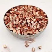 1kg Copper Element Cylindrical Pellets，6mm, 99.9999% High Purity Metal Cu, for Elemental Sample Collection, Classroom Demonstrations, Scientific Research and Laboratory Experimental Projects