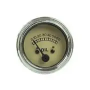 Massey Ferguson Oil Pressure Gauge White Face Suits 135, TE20 tractor