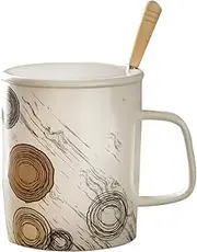 Water Cup Large Coffee Mug Ceramic Coffee Cups for Office and Camping Big Coffee Mug for Latte Coffee Tea Soup as Friend Gifts Coffee Mug (Color : A)