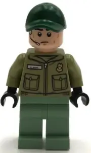 Lego New Wildlife Guard Minifigure