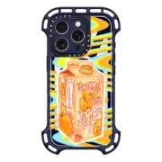 iPhone 16 Pro Ultra Bounce Case MagSafe Compatible Orange Juice
