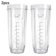 2x 32OZ Replacement Part Cups For Nutri Ninja Blender Auto iQ 900w 1000w 1500w