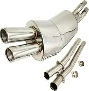 liwei store Car Modification Exhaust Pipe Compatible With BM W 1992-1998 E36 325i 328i M3 Catback