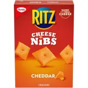 Cheddar Cheese Snack Crackers 7.1 Ounce Crispy Bite Size Pack of 1