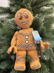 LEGO x Target Minifigure Gingerbread Man 12" Plush Toy Christmas Gift In Hand