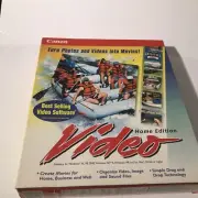 Canon Video Home Edition CD-Rom in Big Box VTG New Sealed PC Windows 95 98 2000