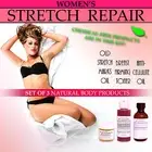 Womens Natural Stretch Repair Body Kit for Stretch Marks Breasts Cellulite Set 3