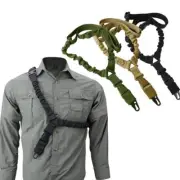Tactical One 1 Single Point Bungee Rifles Sling Strap with Quick Release Buckles