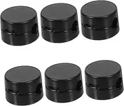 6Pcs Cord Organizer Clips with Adhesive Base Minimalist Cable Management for Office and Home Desk Compact Design Wire Holders for Tidy Workspace and Efficient Cable Protection